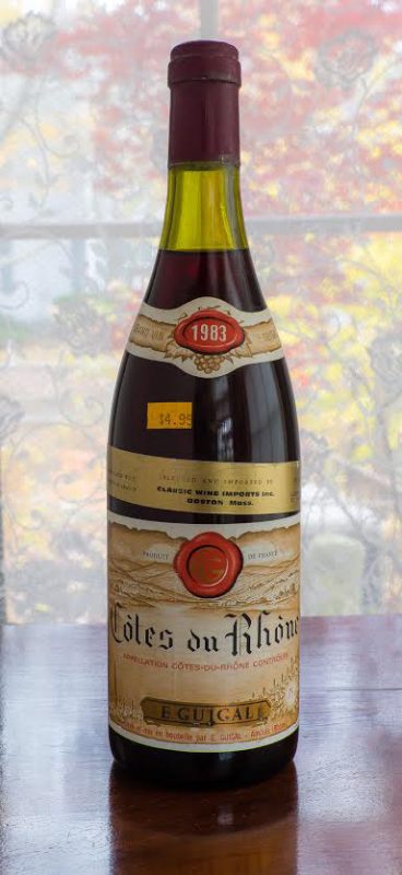 1983 Guigal Cotes du Rhone